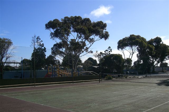 Tennis Court and Playground
